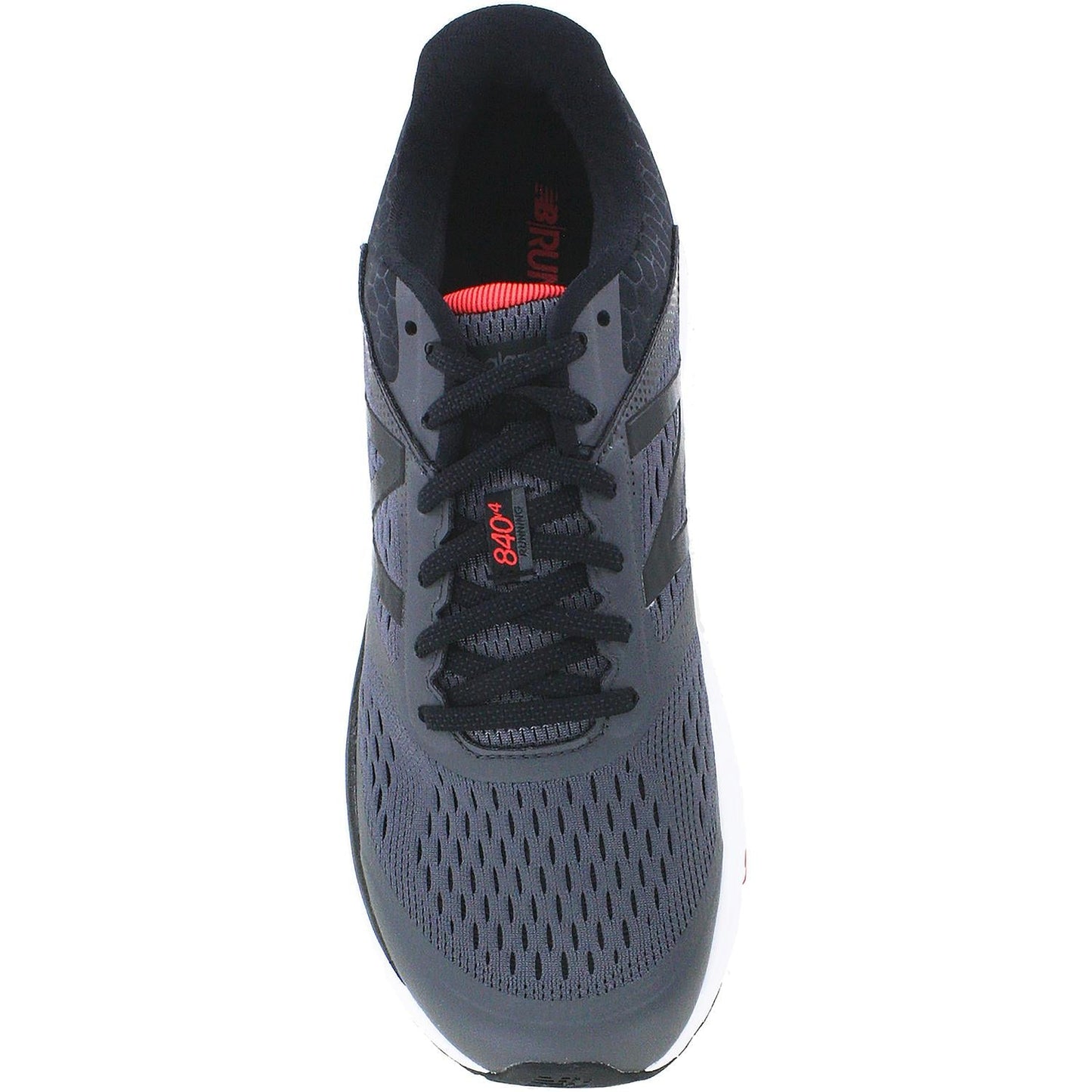 Men's New Balance M840GR4 Running Shoes Magnet/Energy Red Synthetic/Mesh