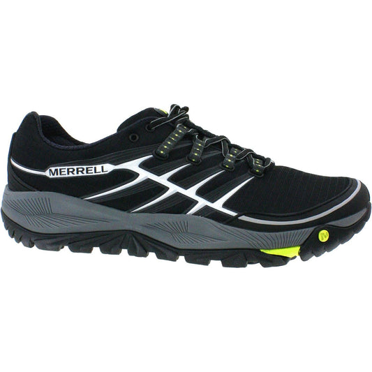 Men's Merrell All Out Rush Black/Lime Mesh